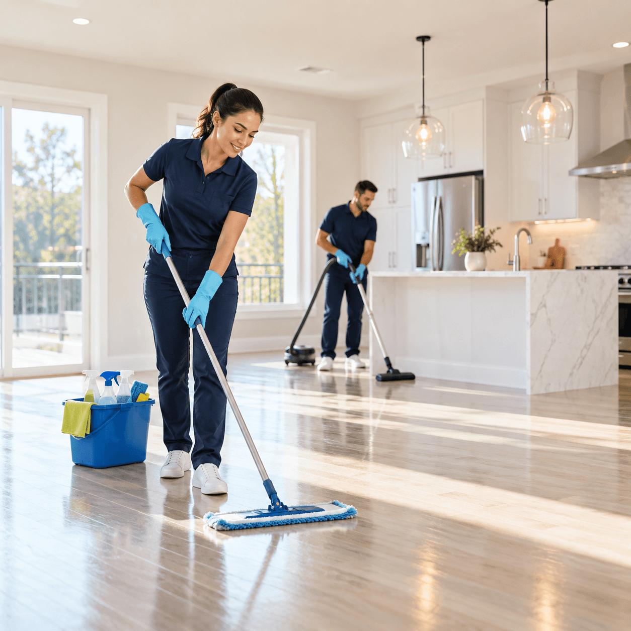 Move-out deep clean