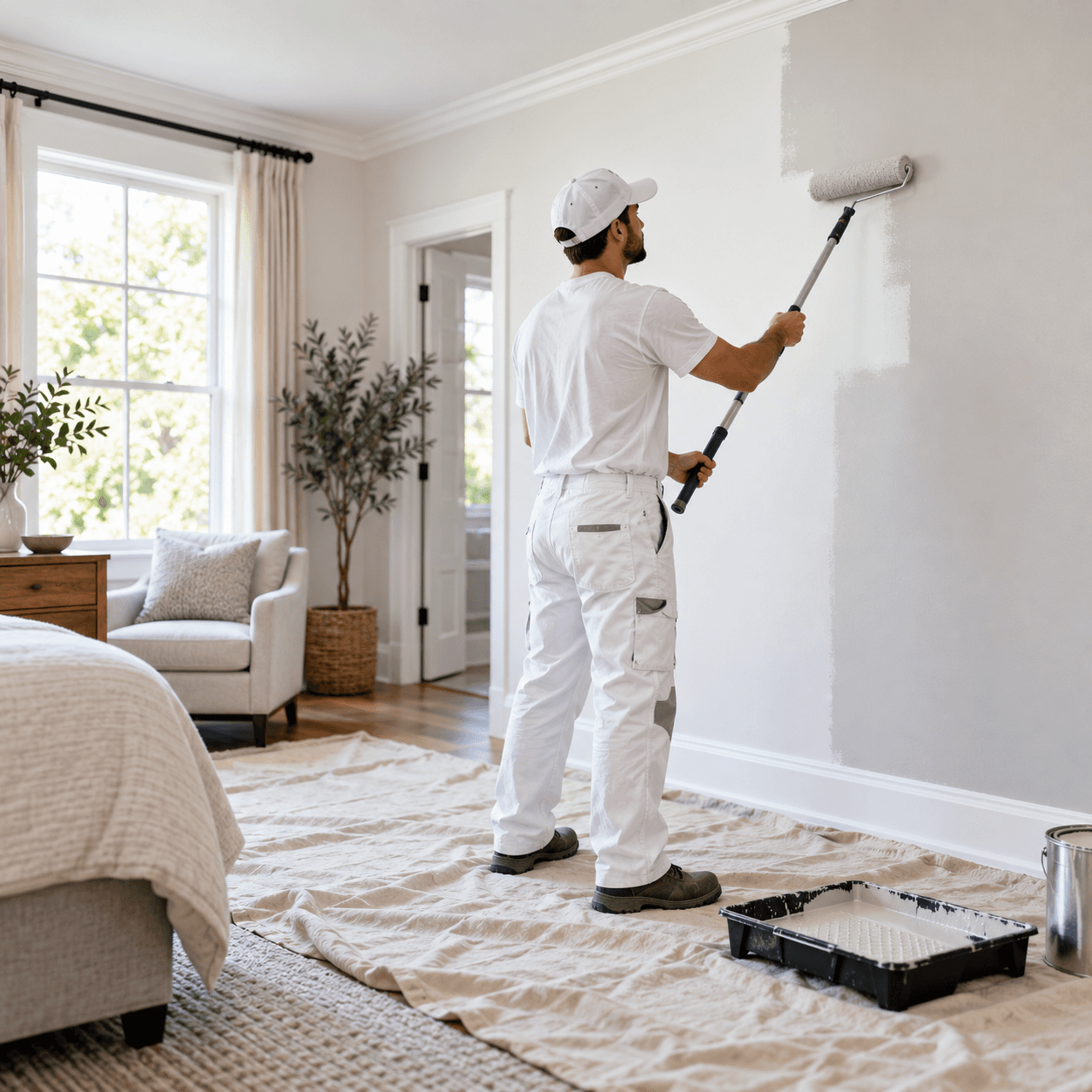 Interior repaint, per room